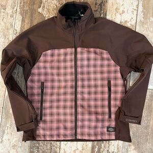 Dickies Brown and Pink Women’s Jacket.